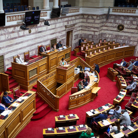 Συζήτηση στη Βουλή για το εργασιακό νομοσχέδιο