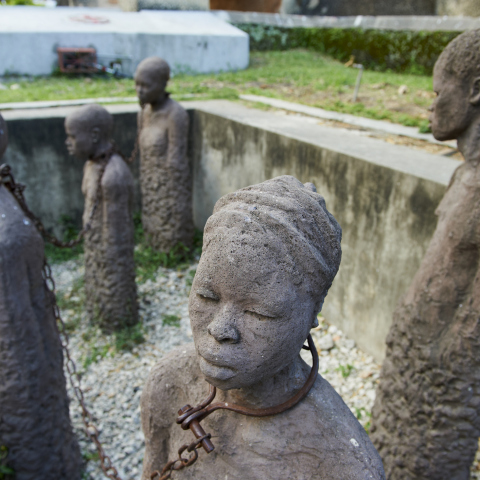 Αγορά σκλάβων στο ιστορικό κέντρο της Ζανζιβάρης