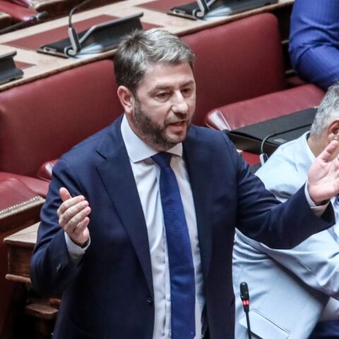 Έκτακτη παρέμβαση του Νίκου Ανδρουλάκη στη Βουλή για τις υποκλοπές © ΓΙΑΝΝΗΣ ΠΑΝΑΓΟΠΟΥΛΟΣ / EUROKINISSI