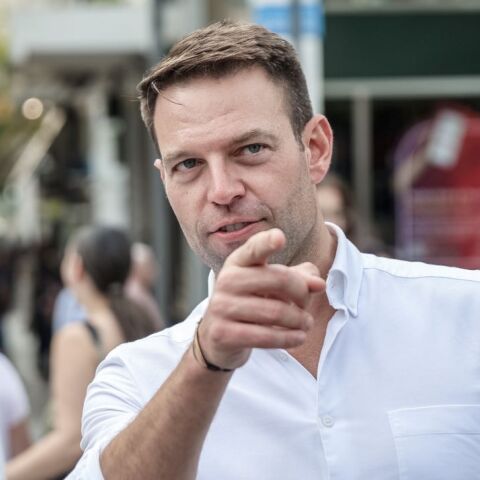 Ικανοποίηση εκφράζει η πλειοψηφία για την εκλογή Κασσελάκη © ΓΙΩΡΓΟΣ ΚΟΝΤΑΡΙΝΗΣ/EUROKINISSI