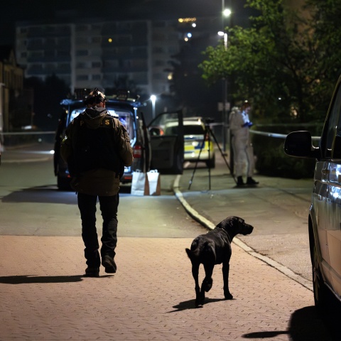 Αστυνόμοι στους δρόμους στη Σουηδία