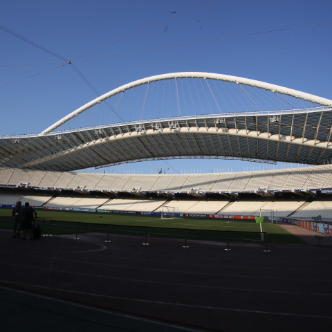 Το στέγαστρο Καλατράβα στο ΟΑΚΑ