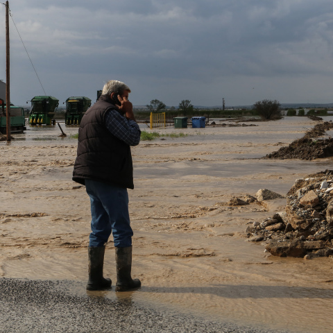 Πλημμύρες στον θεσσαλικό κάμπο