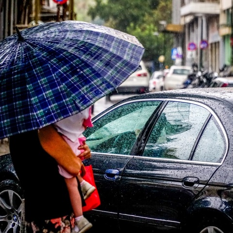 Βροχή στην Αθήνα