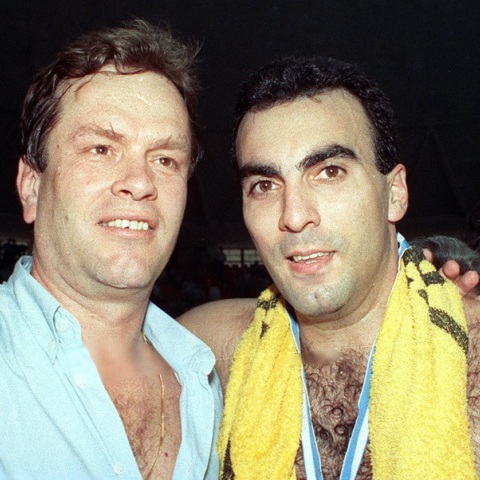 Γιάννης Ιωαννίδης και Νίκος Γκάλης