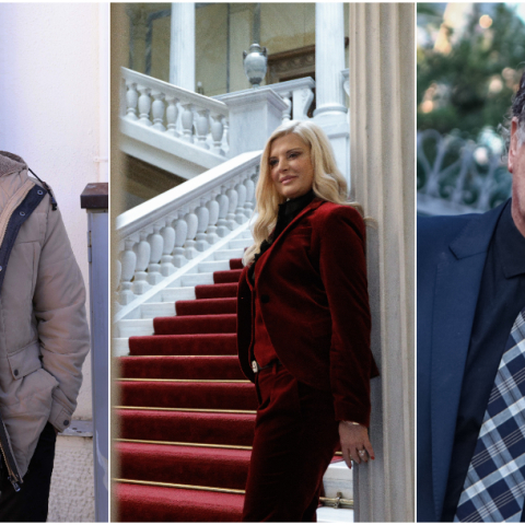 Απόστολος Γκλέτσος, Μαρίνα Πατούλη, Χάρης Ρώμας