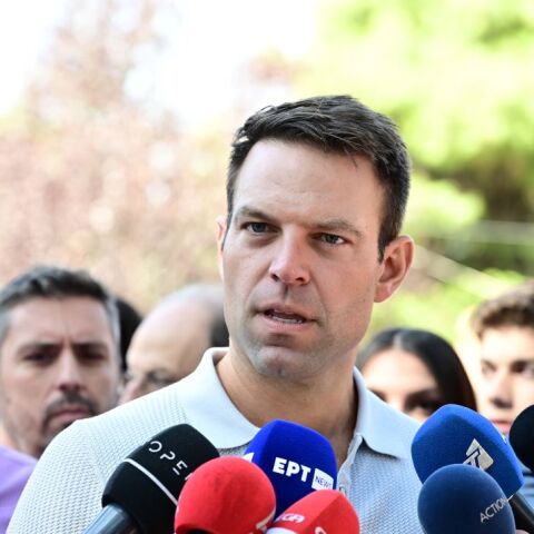 O πρόεδρος του ΣΥΡΙΖΑ Στέφανος Κασσελάκης © ΜΙΧΑΛΗΣ ΚΑΡΑΓΙΑΝΝΗΣ/EUROKINISSI