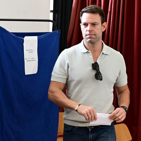 O πρόεδρος του ΣΥΡΙΖΑ, Στέφανος Κασσελάκης