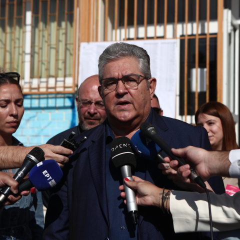 Ο Δημήτρης Κουτσούμπας