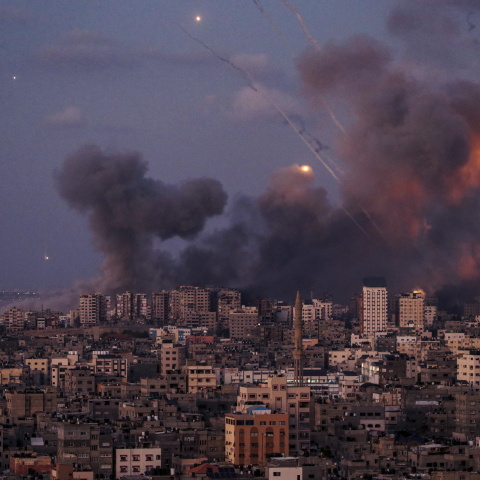 Βομβαρδισμός στην πόλη της Γάζας