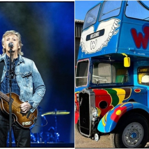 Σε πλειστηριασμό το διάσημο λεωφορείο των «Wings» που περιόδευσαν στην Ευρώπη τη δεκαετία του '70.