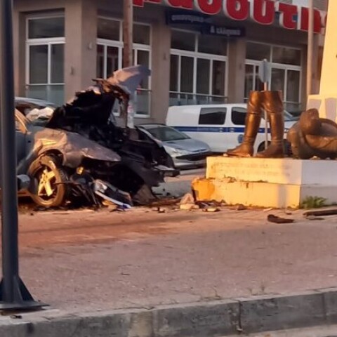 Τροχαίο δυστύχημα στη Φλώρινα