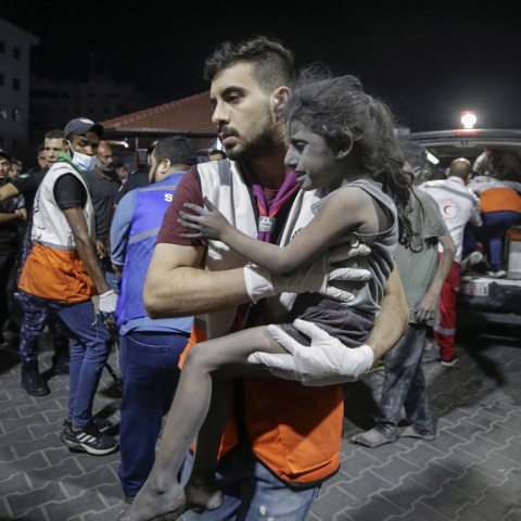 Στιγμιότυπο από το νοσοκομείο Al Shifa