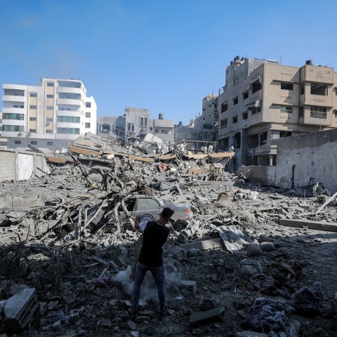 Ισοπεδωμένη η πόλης της Γάζας