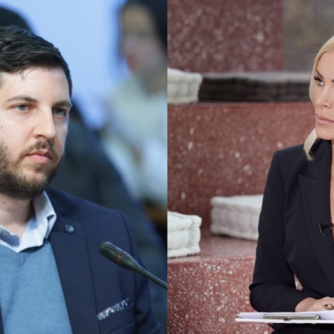 Κατερίνα Καινούργιου: Έξαλλη με τον Κώστα Βλαχάκη