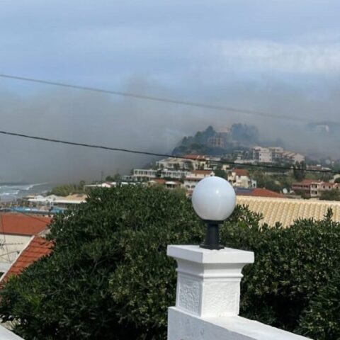 Φωτιά στην Κέρκυρα