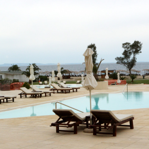 Πισίνα ξενοδοχείου στη Χαλκιδική