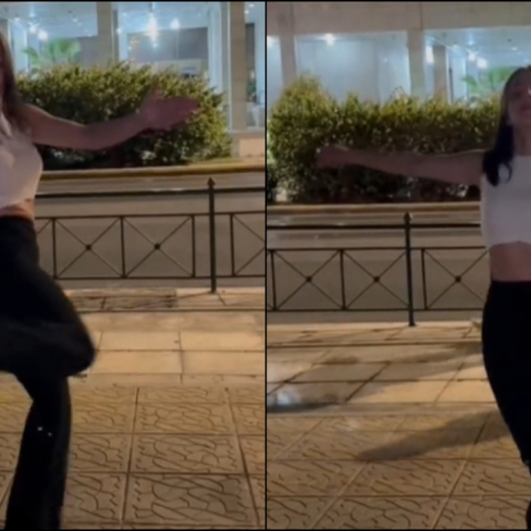 Χόρεψε ζεϊμπέκικο έξω από τη ΓΑΔΑ και έγινε viral