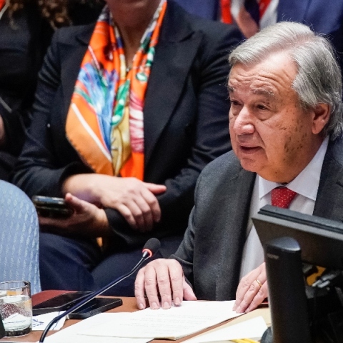 Γκουτέρες: Αιφνιδιάστηκε» από την κλιμάκωση βομβαρδισμών στη Γάζα - Επανέλαβε την έκκλησή του για μια «ανθρωπιστική εκεχειρία» 