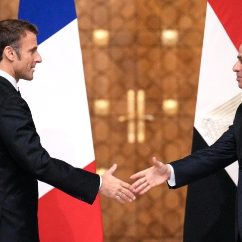 Ο Εμανουέλ Μακρόν για τον πόλεμο Ισραήλ Χαμάς 