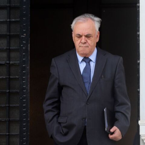 O Γιάννης Δραγασάκης © EUROKINISSI/ ΓΙΩΡΓΟΣ ΚΟΝΤΑΡΙΝΗΣ