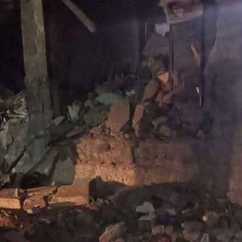 Καταστροφές από έκρηξη στην αιγυπτιακή πόλη Τάμπα