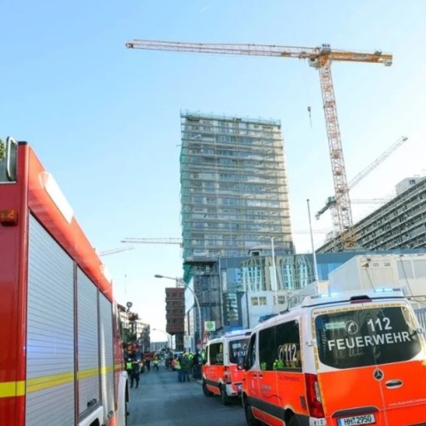 Αμβούργο: Εργατικό ατύχημα μετά από κατάρρευση σκαλωσιάς