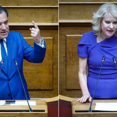 Άδωνις Γεωργιάδης - Θεοδώρα Τζάκρη