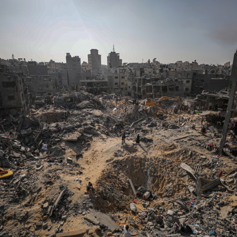 Bομβαρδισμός στον προσφυγικό καταυλισμό της Τζαμπαλίγια