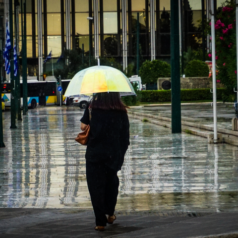 Βροχή στην Αθήνα