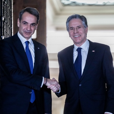 Κυριάκος Μητσοτάκης - Άντονι Μπλίνκεν