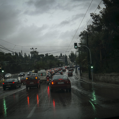 Βροχή στην Αθήνα