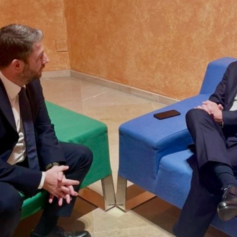 Νίκος Ανδρουλάκης: Συνάντηση με Όλαφ Σολτς στη Μάλαγα	