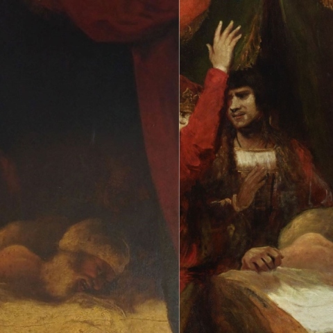 Ένας κρυμμένος δαίμονας αποκαλύφθηκε σε πίνακα του Joshua Reynolds μετά από 230 χρόνια - Εργασίες συντήρησης έξι μηνών έφεραν στο φως το μυστικό