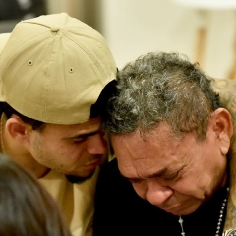 Λουίς Ντίας: Η συγκινητική συνάντηση με τον πατέρα του