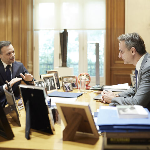 Κυριάκος Μητσοτάκης - Χάρης Δούκας