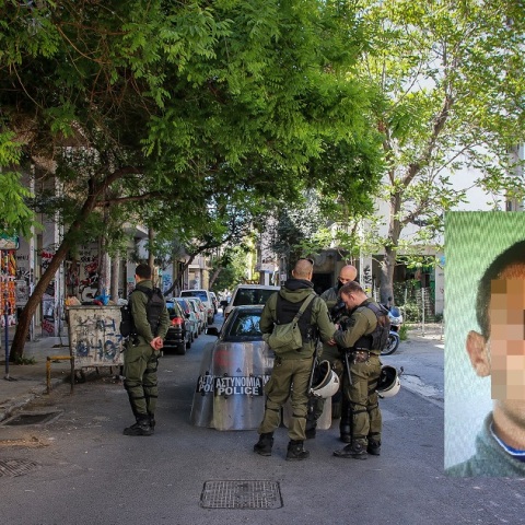 Στον εισαγγελέα ο «δράκος των Εξαρχείων»