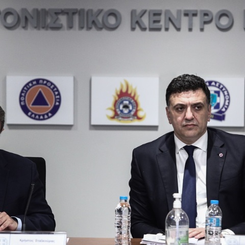 Ευρεία σύσκεψη στο Υπουργείο Πολιτικής Προστασίας για την αντιπλημμυρική προστασία της Αττικής