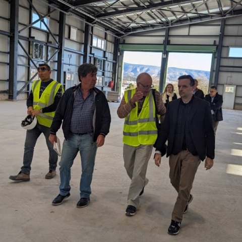 Ο Χάρης Δούκας επισκέφτηκε τη  Διεύθυνση Καθαριότητας του Δήμου Αθηναίων 