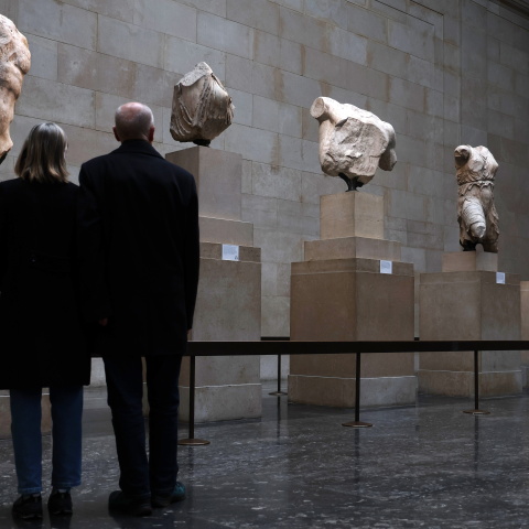 Τα Γλυπτά του Παρθενώνα στο Βρετανικό Μουσείο