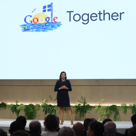 Η γενική διευθύντρια Νοτιοανατολικής Ευρώπης της Google, Πέγκυ Αντωνάκου