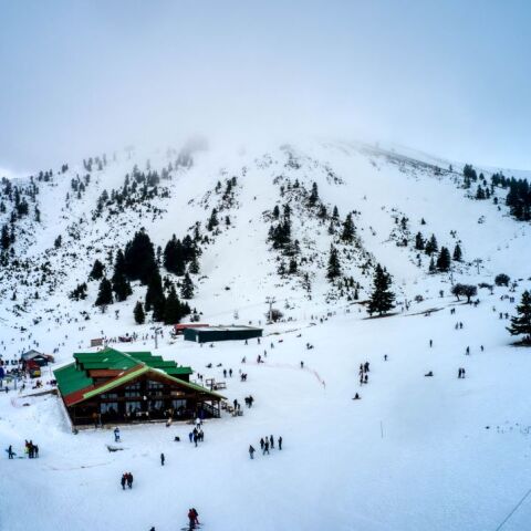 Το χιονοδρομικό κέντρο στα Καλάβρυτα