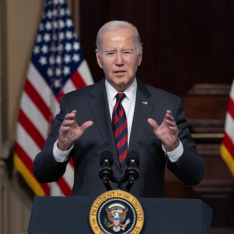 Ο Αμερικανός Πρόεδρος Joe Biden