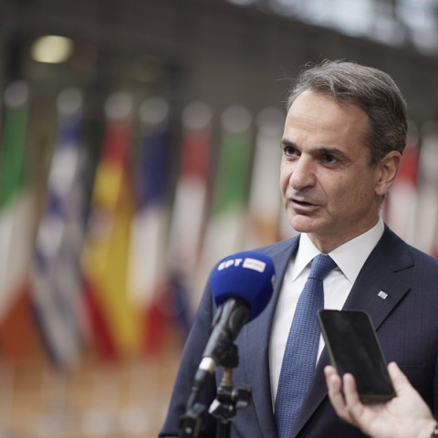 Ο Κυριάκος Μητσοτάκης στη Σύνοδο Κορυφής