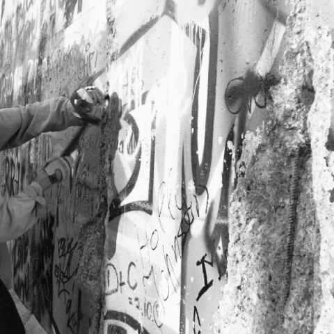 Οι άνθρωποι που άρχισαν να κατεδαφίζουν το τείχος έμειναν γνωστοί ως «mauerspechte» ή «δρυοκολάπτες τοίχου»