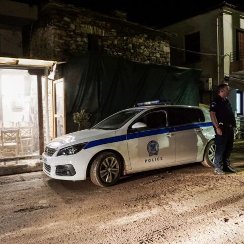 Στο σημείο έσπευσαν αστυνομικοί