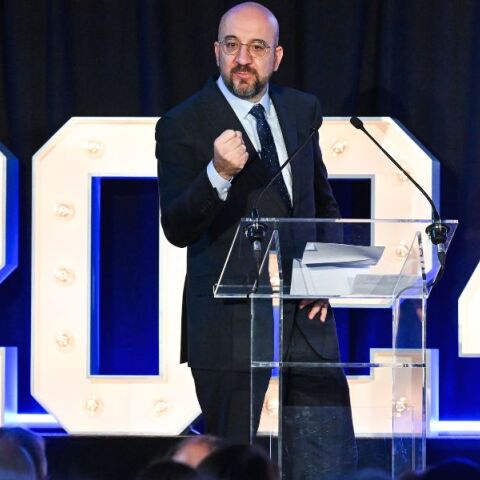 Υποψήφιος στις Ευρωεκλογές ο Σαρλ Μισέλ © EPA/FREDERIC SIERAKOWSKI