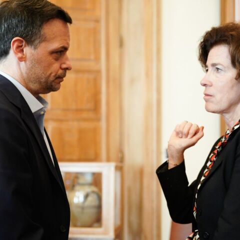 Χάρης Δούκας: Συνάντηση με την πρέσβη της Γαλλίας