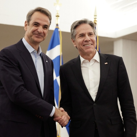 Τηλεφωνική επικοινωνία Μητσοτάκη - Μπλίνκεν για Μέση Ανατολή	