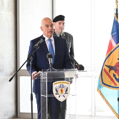 O Νίκος Δένδιας ανακοίνωσε τη δημιουργία θόλου antidrone για τις Ένοπλες Δυνάμεις	